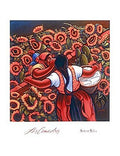 artworkforless.com Las Camadres (sm.) by Simon Silva - 22 1/2 x 17 3/8 inches - Fine Art Print/Poster