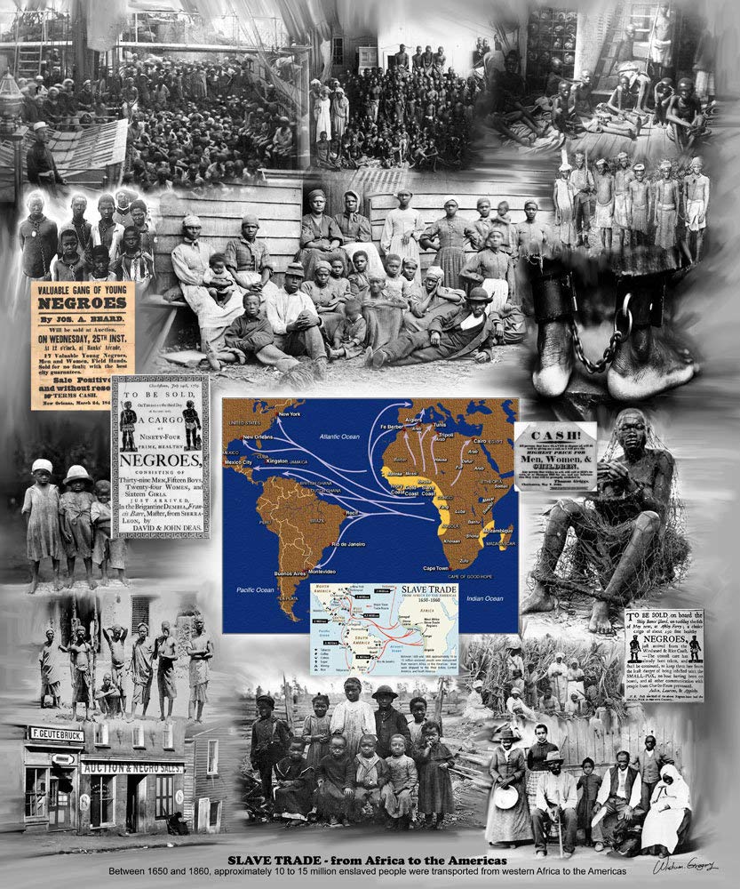 The Art Depot African Slave Trade by Wishum Gregory