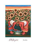 artworkforless.com Dos Mujeres by Simon Silva - 34 x 25 inches - Fine Art Print/Poster