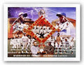 Negro Baseball League by Edward Clay Wright 7.5"x5.5" Art Print Poster