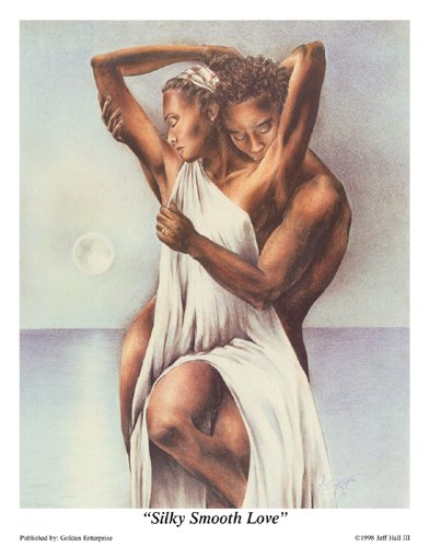 Bruce Teleky Silky Smooth Love by Jeff Hall III 25"x20" Art Print Poster African-American