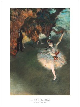 Star - Poster by Edgar Degas (24 x 32)