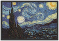 Framed Art Print, 'The Starry Night, June 1889' by Vincent van Gogh: Outer Size 37 x 25"