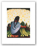 The Flower Seller by Diego Rivera 11"x14" Art Print Poster