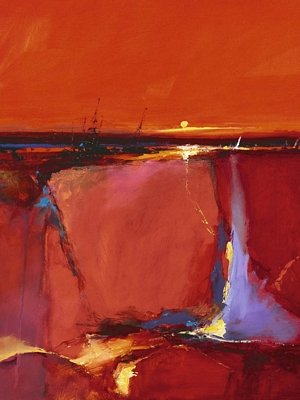 Red Horizon - Poster by Peter Wileman (23 1/2X31 1/2)
