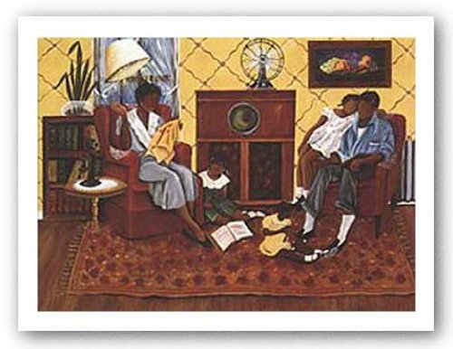 Sunday Evening Radio by Annie Lee 24"x20" Art Print Poster