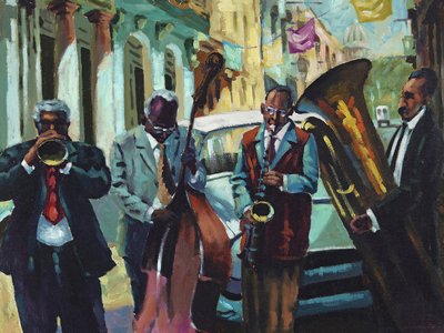 Cuban Celebration - Samuel Toranzo | Art Print Poster