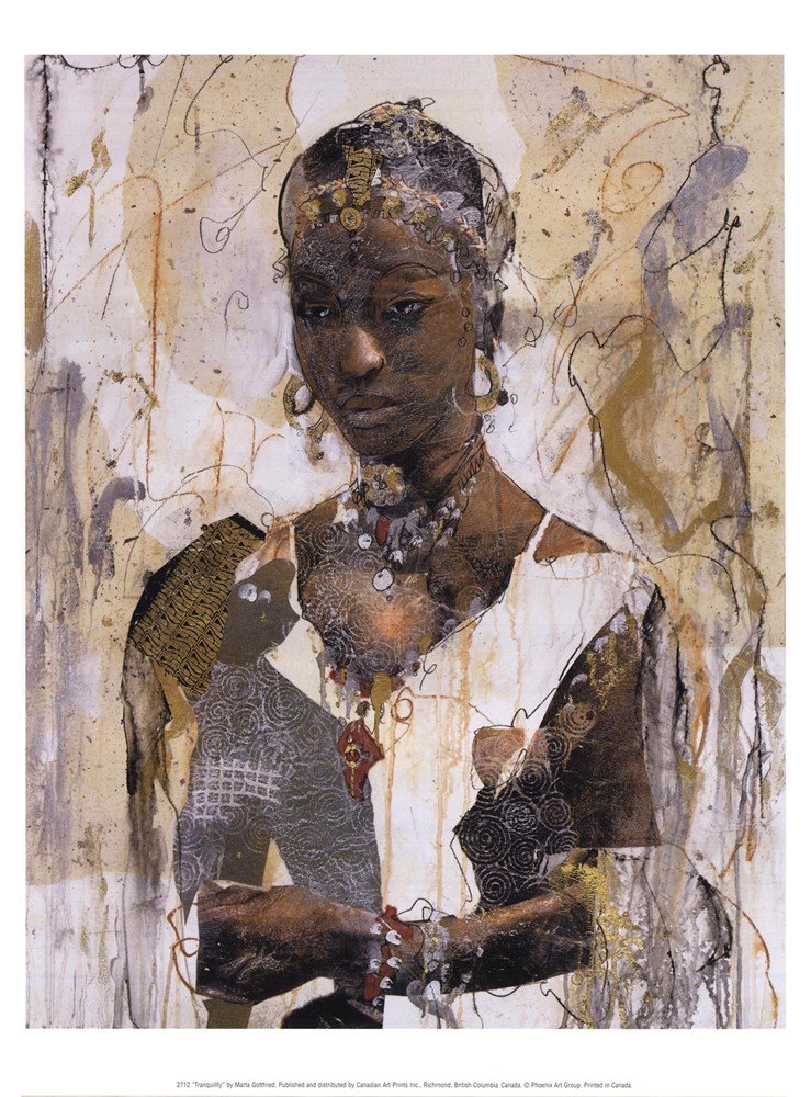 Tranquility by Marta Gottfried Wiley Art Print