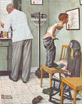 Before the Shot - Poster by Norman Rockwell (11x14)