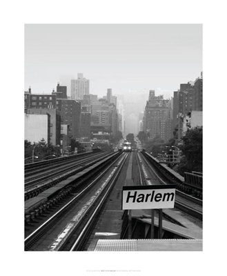 Next Stop Harlem - Poster by Ellen Fisch (14 x 17)