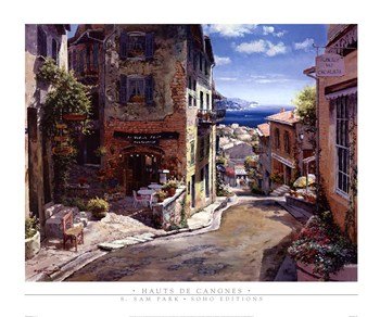 C05 C05AB51438 Hauts De Cangnes Poster by Sung Sam Park - 32.00 x 27.00