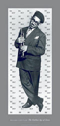 Bebop (Dizzy Gillespie) by William Gottlieb - 36 x 17 1/4 inches - Fine Art Print / Poster