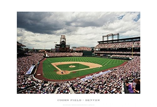Coors Field, Denver Poster Print by Ira Rosen (19 x 13)
