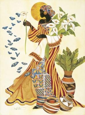 Art Poster Print - Soul's Awakening - Artist: Keith Mallett - Poster Size: 20 X 28 inches