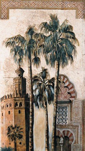 Royal Palm I Art Poster PRINT Liz Jardine 24x40