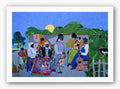 artworkforless.com Quilting Time by Romare Bearden - 24 x 36 inches - Fine Art Print/Poster