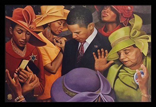 Citizens United (President Obama - Religious/Church) Wall Décor Picture 24x36 Henry Lee Battle Art Prints with Framing Options