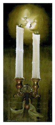 Rekindle by Edwin Lester. Size 12.00 X 32.00 Art Poster Print