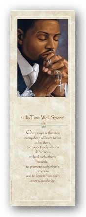 artworkforless.com His Time Well Spent: Statement by Henry Lee Battle - 36 x 12 inches - Fine Art Print/Poster
