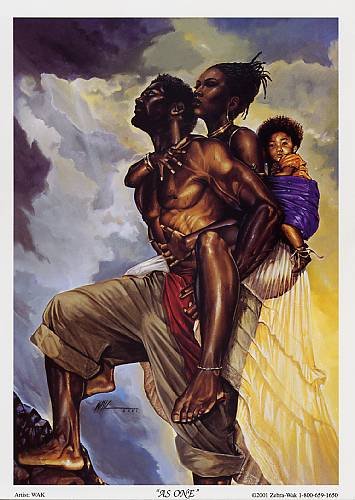 As One artist: WAK Kevin A. Williams 24x32