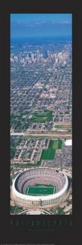 Bruce Teleky Veterans Stadium, Philadelphia, Pennsylvania by Jerry Driendl 12"x36" Art Print Poster