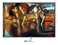 Metamorphosis of Narcissus - Poster by Salvador Dali (28 x 22)