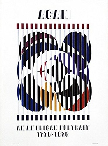 Birth of a Flag, 1975 by Yaacov Agam - 29 x 21 1/2 inches - Fine Art Print / Poster
