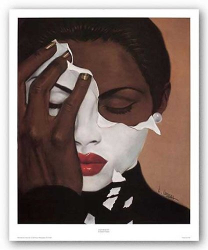 Bruce Teleky Face Reality (Female) (Mini) by Laurie Cooper 9"x7" Art Print Poster