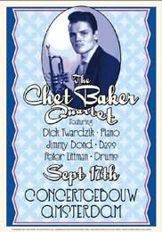 123Posters Chet Baker Quartet Amsterdam 1955 17 x 24 inches