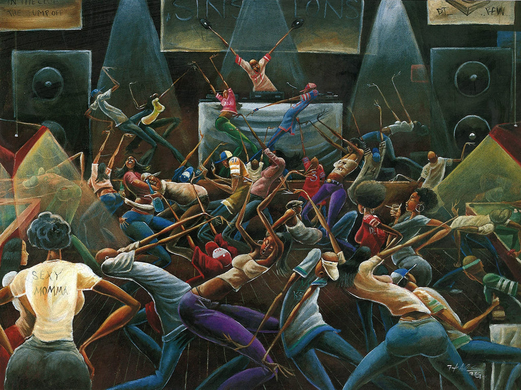 Jumpoff Fine Art Print by Frank Morrison
