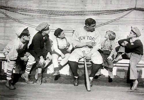 Picture Peddler Babe Tells His Story Novelty Sports Baseball Babe Ruth Print Poster 16x20
