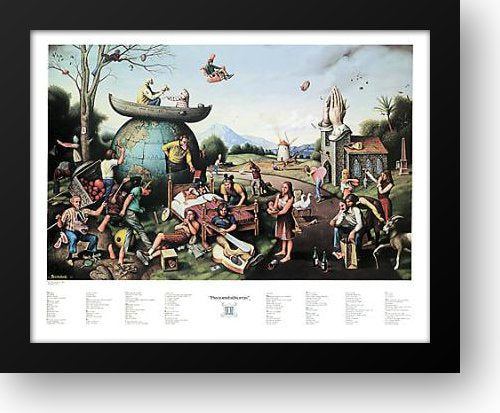 ArtDirect Proverbidioms II 32x26 Framed Art Print by Breitenbach, Thomas E.