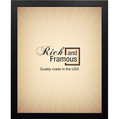 Professionally Framed Brian Forbes Choices Art Print Poster - 18x24 with RichAndFramous Black Wood Frame