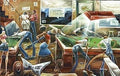 Frank Morrison - Change For A Dollar Art Print