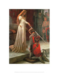 (16x20) Edmund Leighton The Accolade Art Print Poster