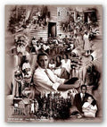 Out of Many, One: From Slavery to the Presidency by Wishum Gregory 24" x 20" Art Print Poster