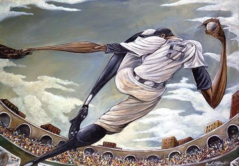 The Pitch - Poster by Frank Morrison (34 x 26)