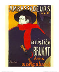 Ambassadeurs - Poster by Henri De Toulouse-Lautrec (16 x 20)
