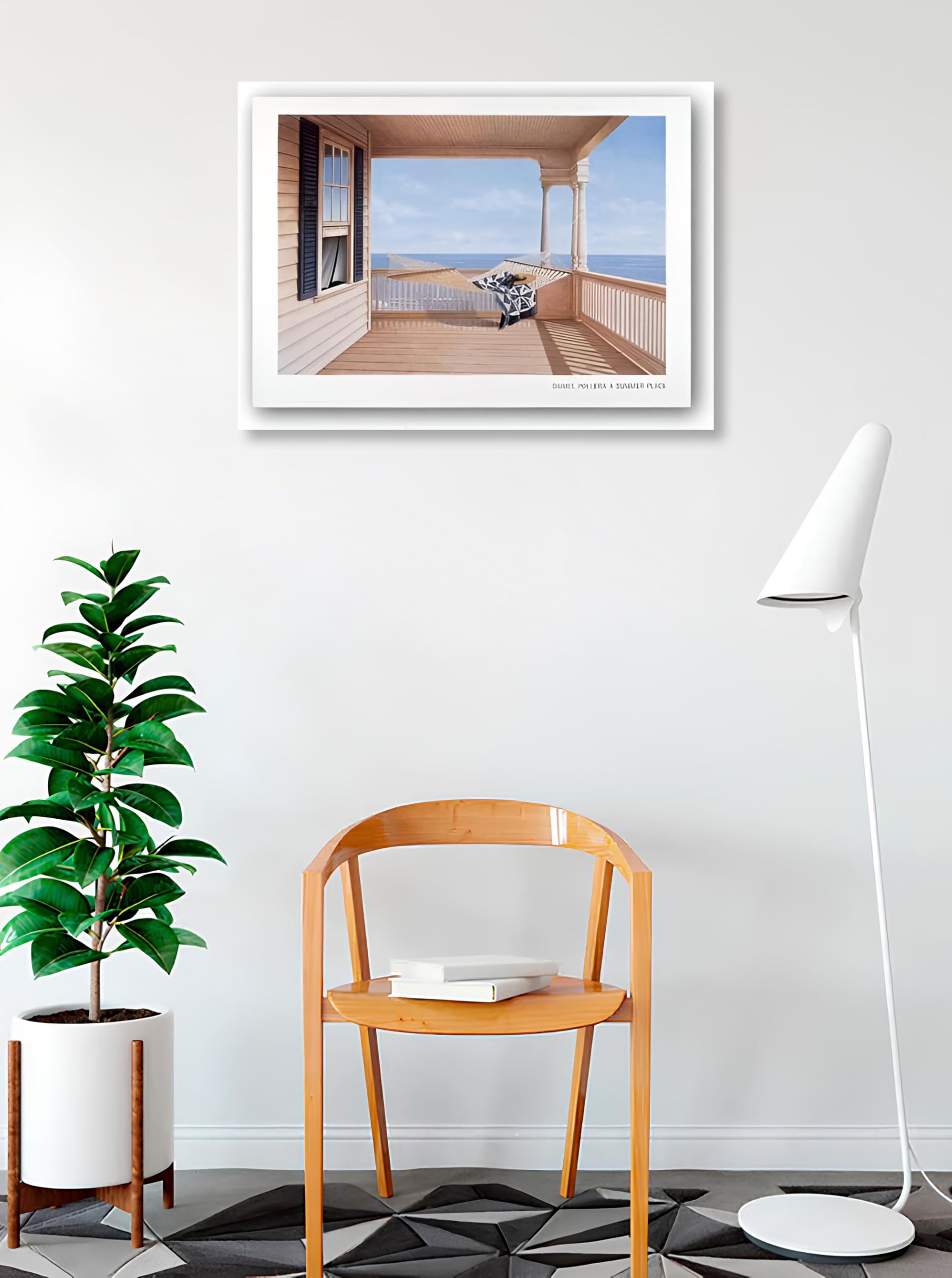 artworkforless.com A Summer Place by Daniel Pollera - 24 x 34 inches - Fine Art Print/Poster