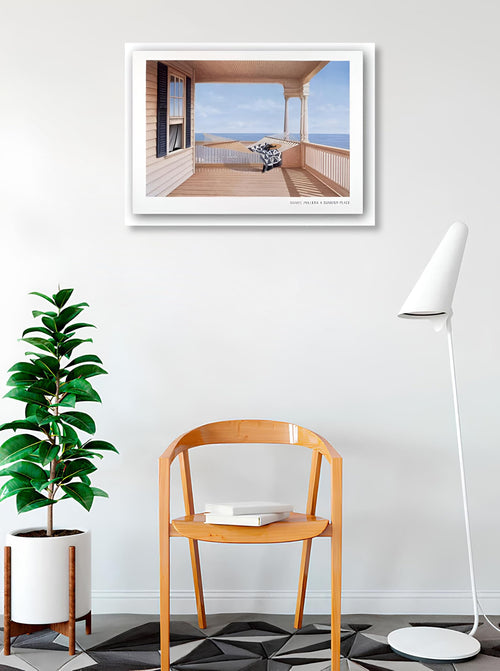 artworkforless.com A Summer Place by Daniel Pollera - 24 x 34 inches - Fine Art Print/Poster