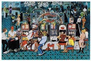 Art Poster Print - Cash Flow - Artist: Annie Lee- Poster Size: 21 X 31