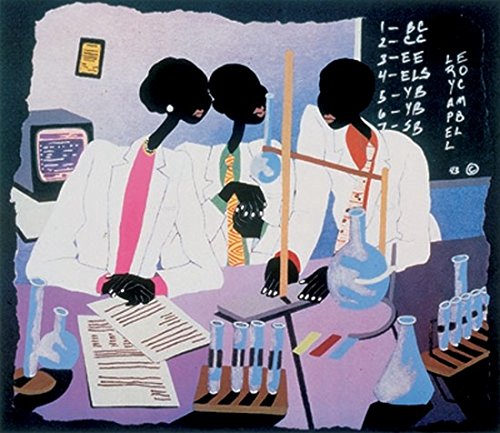 Science Bone by Leroy Campbell - 19 1/4 x 21 3/4 inches - Fine Art Print / Poster
