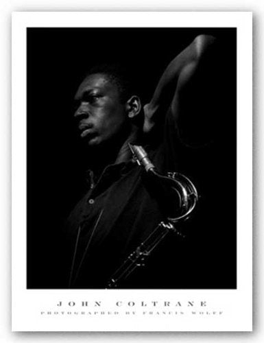 Bruce Teleky John Coltrane by Francis Wolff 23.5"x31.5" Art Print Poster
