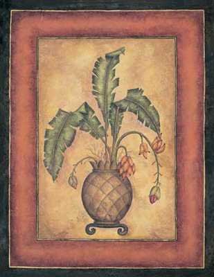 Las Palmas II(L) By Abigail Kamelhair Highest Quality Art Print Poster - Size: 19.75 X 25.5