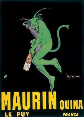 Maurin Quina le Puy * by Leonetto Cappiello - 25 x 18 inches - Fine Art Print / Poster