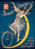 Clement Cycles (c. 1897) by Pal - Jean de Paleologue - 33 3/4 x 24 inches - Fine Art Print / Poster