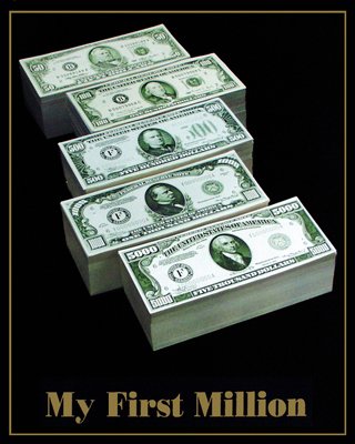 Anonymous My First Million 16 x 20 Poster Print