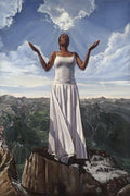 For Every Mountain by Kevin A. Williams (WAK) 36"x24" Art Print Poster African-American