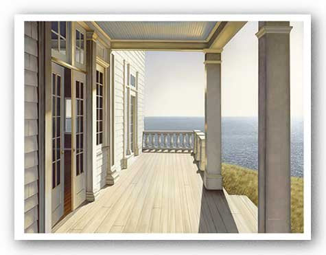 By the Sea by Daniel Pollera 24"x32" Art Print Poster
