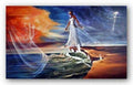 Bruce Teleky Step Out on Faith (Female)(medium) by Kevin A. Williams (WAK) 12"x20" Art Print Poster